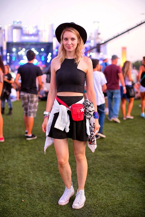 36 suggestions for looks with a fanny pack for a fashionable look