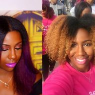 Straight x curly: see 30 photos of women who have had hair with both textures