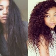 Straight x curly: see 30 photos of women who have had hair with both textures