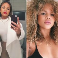 Liso x rizado: mira 30 fotos de mujeres que han tenido el cabello con ambas texturas