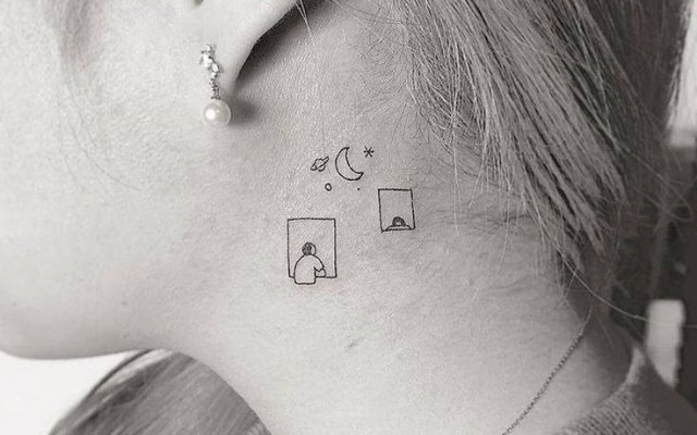 Echa un vistazo a 65 imágenes de tatuajes femeninos en el cuello