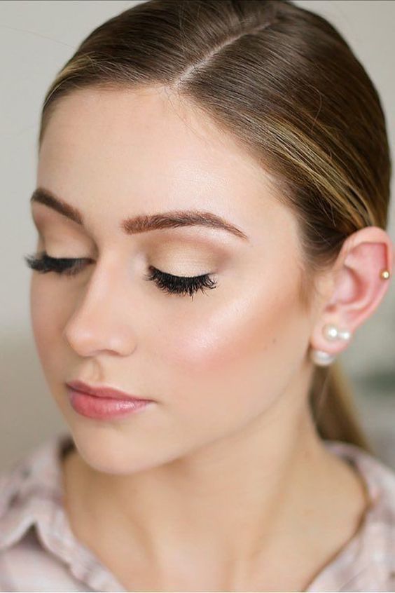 Wedding makeup: rock the face day or night