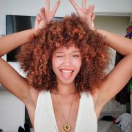 Copper red curly hair: 30 inspirations and tips for not undoing the curls