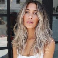 Blonde hair on brunettes: 10 photos to inspire you to change your color