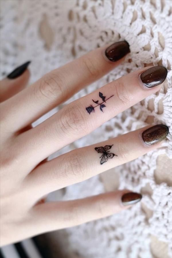 Tatuaggio delle dita: consigli per la cura e opzioni di disegno