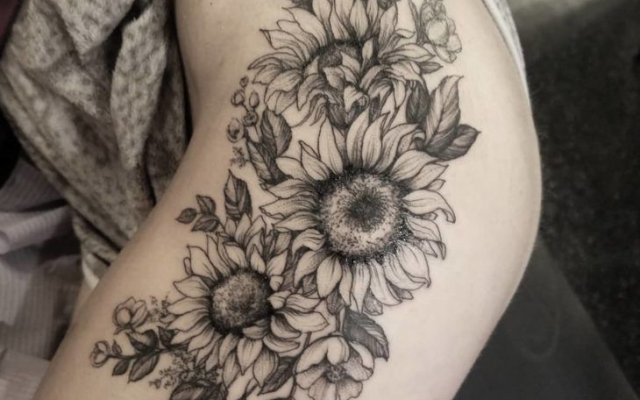 Sunflower Tattoo: 55 Design Options to Choose From