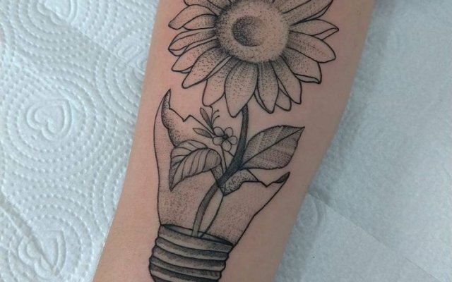 Sunflower Tattoo: 55 Design Options to Choose From