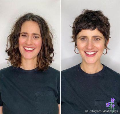 Haircut with bangs: 22 before and after to inspire you to change your look