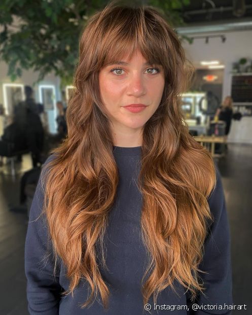 Haircut with bangs: 22 before and after to inspire you to change your look