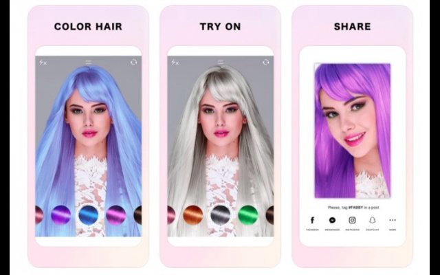 Découvrez les meilleures applications qui changent la couleur des cheveux