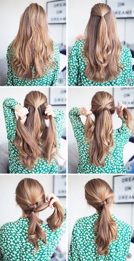 Learn the step by step of eight simple and beautiful hairstyles