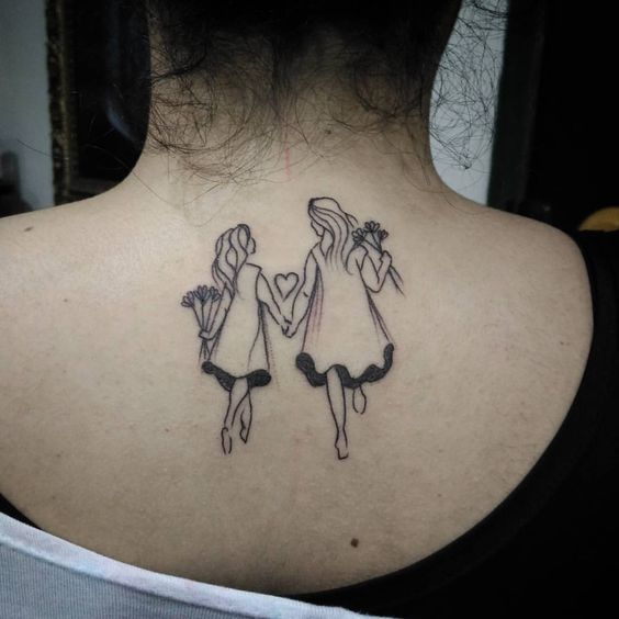 Mother and daughter tattoo: 30 inspirations to mark this love on the skin