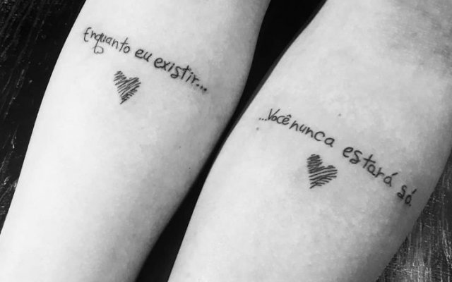 Mother and daughter tattoo: 30 inspirations to mark this love on the skin