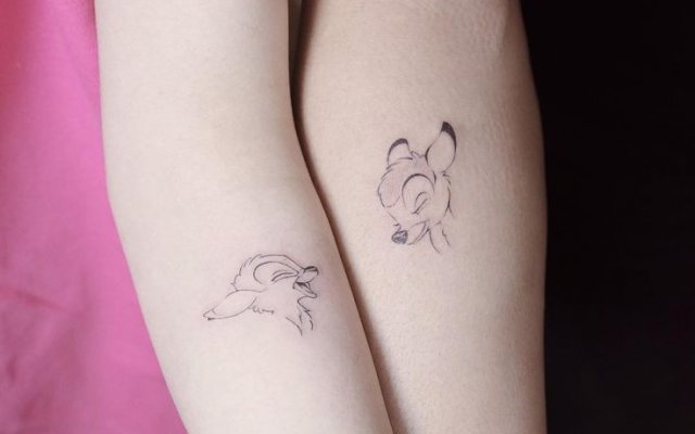 Mother and daughter tattoo: 30 inspirations to mark this love on the skin