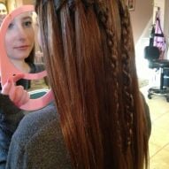 Trenza cascada en cabello castaño: ¡aprende el peinado paso a paso + 10 fotos para inspirarte!