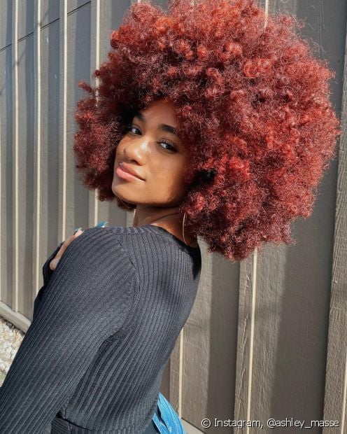 Red hair tones for black skin: 6 shades to conquer red hair