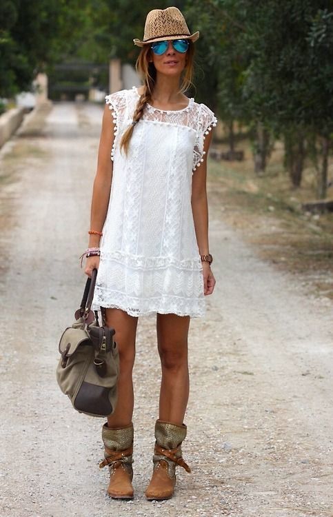 Vestido blanco: mira modelos hermosas y poderosas