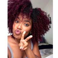 Marsala color: 10 photos of the red hair tone in curly strands
