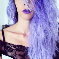 Purple hair: how to care for and maintain the color of colored strands