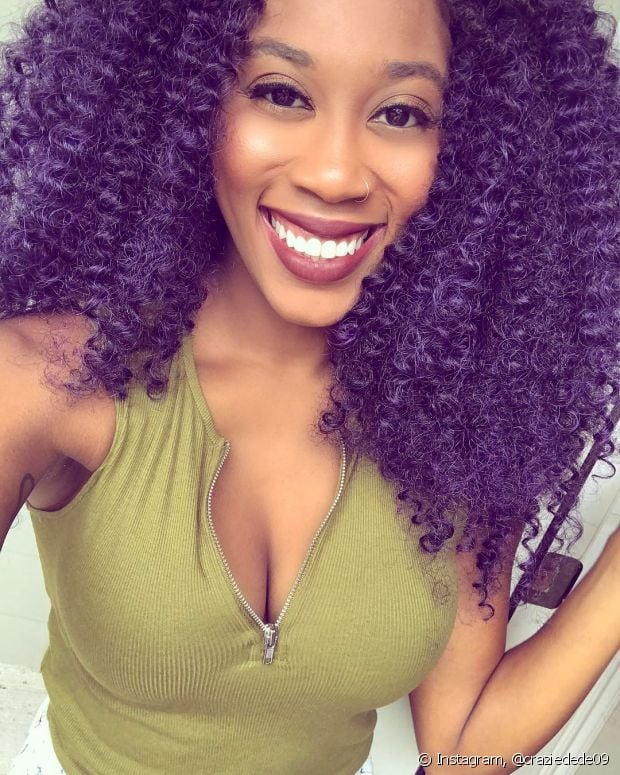 Purple hair: how to care for and maintain the color of colored strands