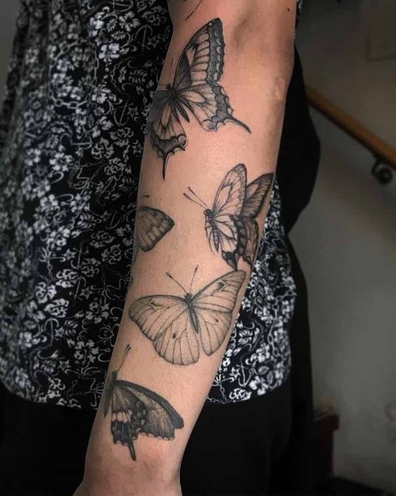 Tatuaggio a farfalla: 30 opzioni moderne su cui scommettere