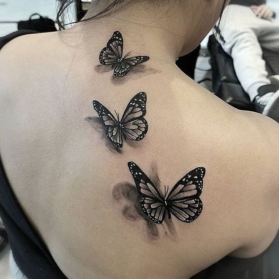 Butterfly tattoo: 30 modern options for you to bet