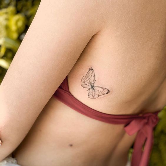 Butterfly tattoo: 30 modern options for you to bet