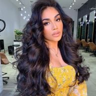 Long black hair: 20 coloring photos + tips on how to shine the strands
