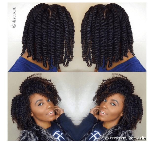 How to twist curly hair? Check out the step-by-step texturing of curls with braids