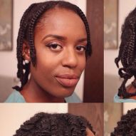 How to twist curly hair? Check out the step-by-step texturing of curls with braids