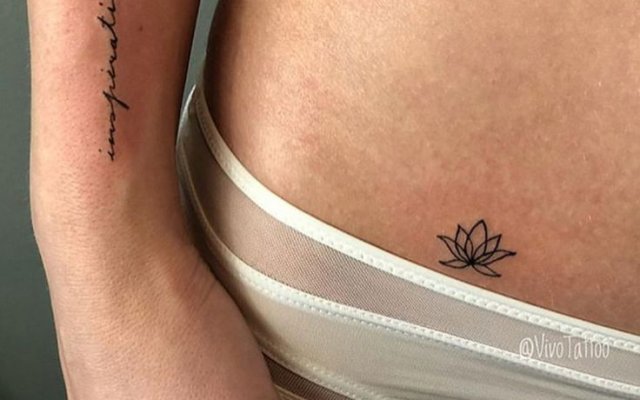 15 opciones hermosas y audaces para el tatuaje de la entrepierna