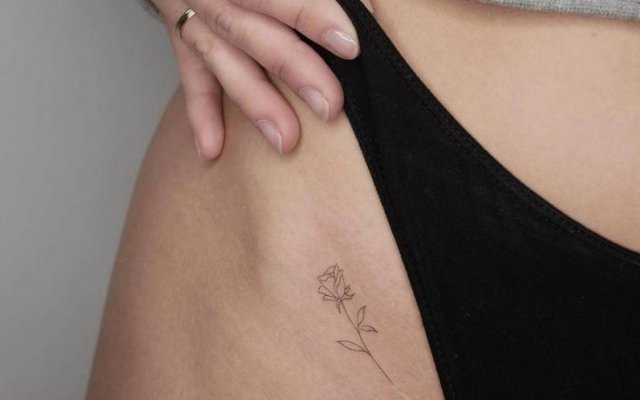 15 opciones hermosas y audaces para el tatuaje de la entrepierna