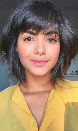 Best short haircut options for round face