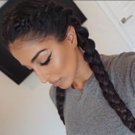 How to do the boxer braid by yourself? See the hairstyle step by step