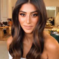 Copper brown on brunettes: 30 photos and tips to bet on the lightened color