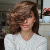 Copper brown on brunettes: 30 photos and tips to bet on the lightened color