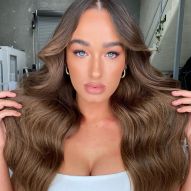 Copper brown on brunettes: 30 photos and tips to bet on the lightened color
