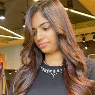 Copper brown on brunettes: 30 photos and tips to bet on the lightened color