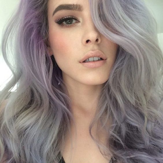 Platinum hair: 45 inspirations for a diva look