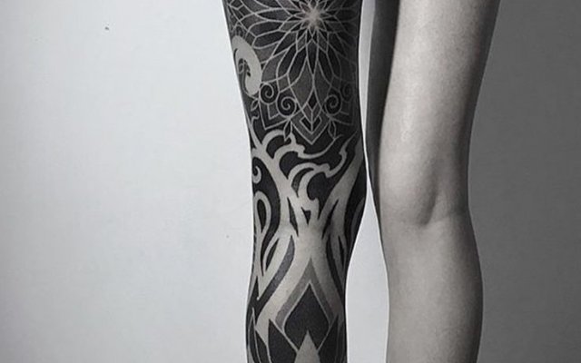 Female tattoo on the leg: check out the incredible ideas