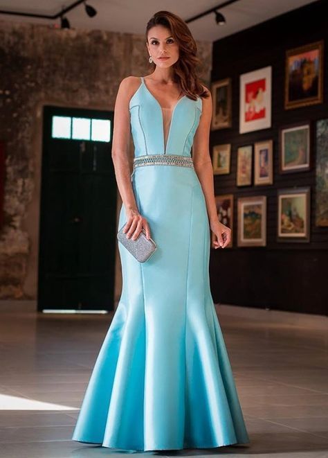 Vestido sirena: 45 modelos para hacerte sentir increíble