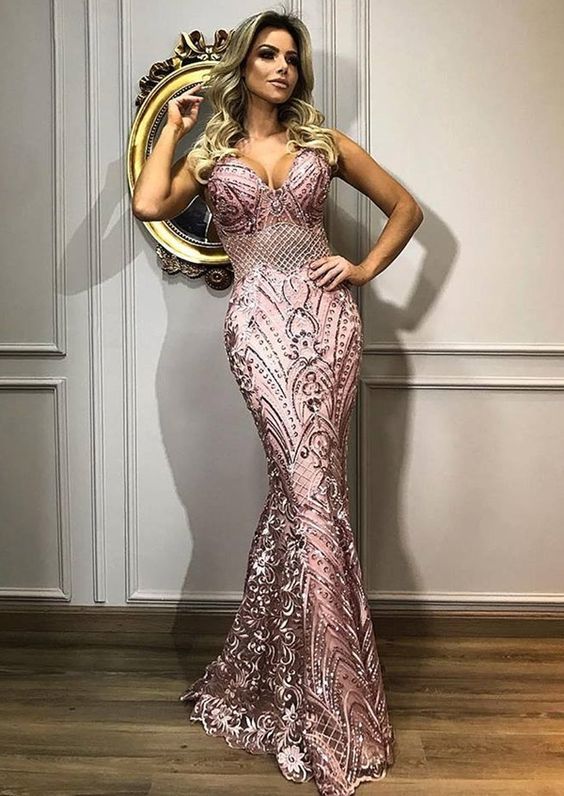 Vestido sirena: 45 modelos para hacerte sentir increíble