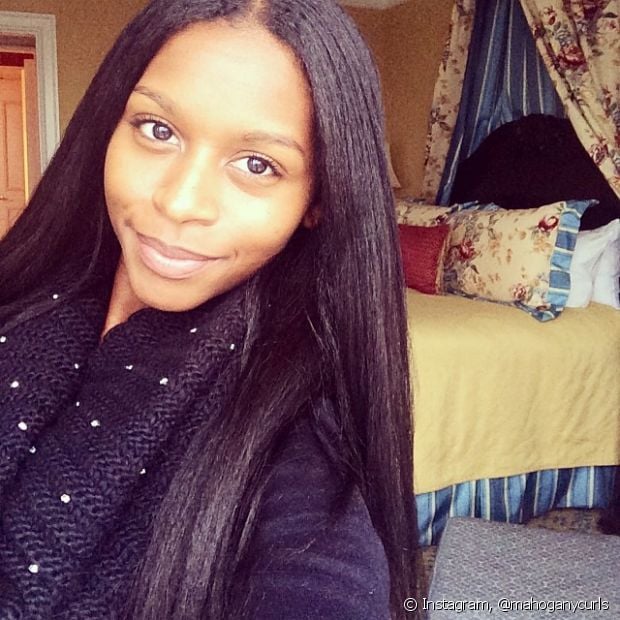 Black with straight hair: know which chemistry to choose + 15 photos to be inspired!