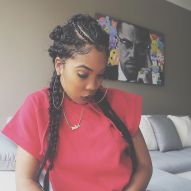 Boxer braids for black women: 20 photos of the hairstyle for different hair types