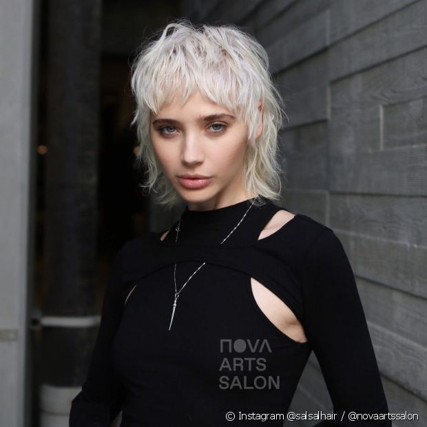 Short blonde hair: 30 ideas to bet on the trend and nuance tips