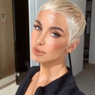 Short blonde hair: 30 ideas to bet on the trend and nuance tips