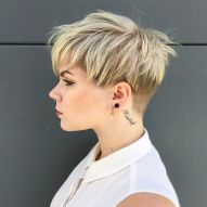 Short blonde hair: 30 ideas to bet on the trend and nuance tips