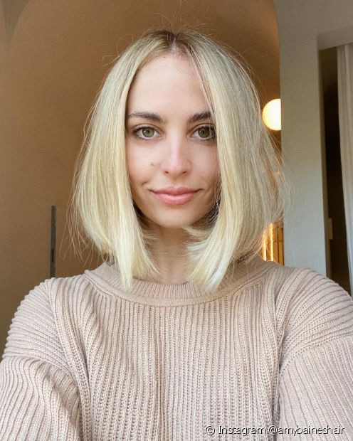 Short blonde hair: 30 ideas to bet on the trend and nuance tips