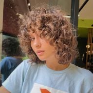 Short layered haircut: 40 photos in curly, kinky, wavy and straight