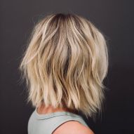 Corte de pelo corto en capas: 40 fotos en rizado, rizado, ondulado y liso
